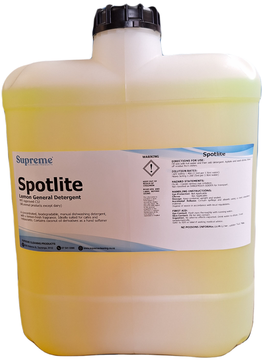 Supreme Spotlite Lemon General Dish Detergent 20 Litres