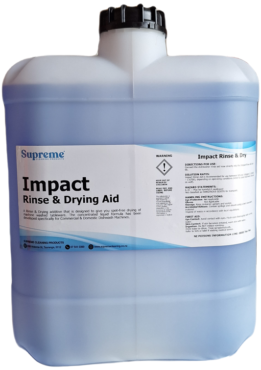 Supreme Rinse & Drying Aid 20 litres