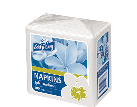 Castaway Fabrique® Linenlook® RediFold® Napkin White Qty 500