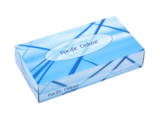 Pacific Deluxe Facial Tissue 2 Ply - Case of 48 packs