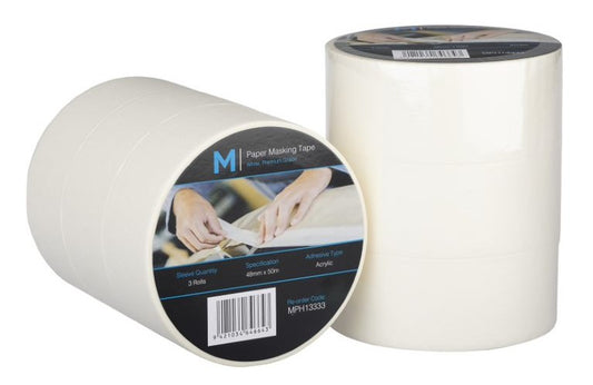 Matthews Masking Tape 6 pack 24mm x 50metres