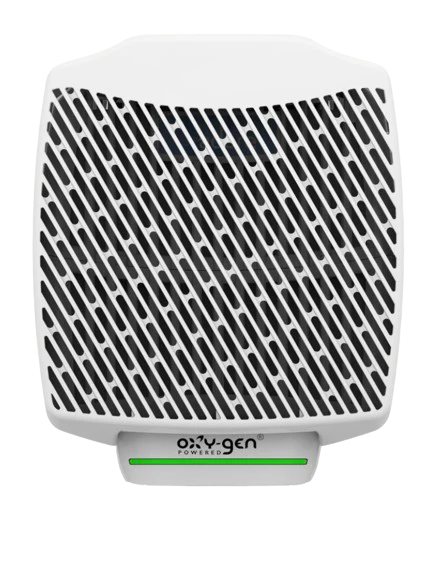 Oxygen Pro Dispenser Fragrance system. White