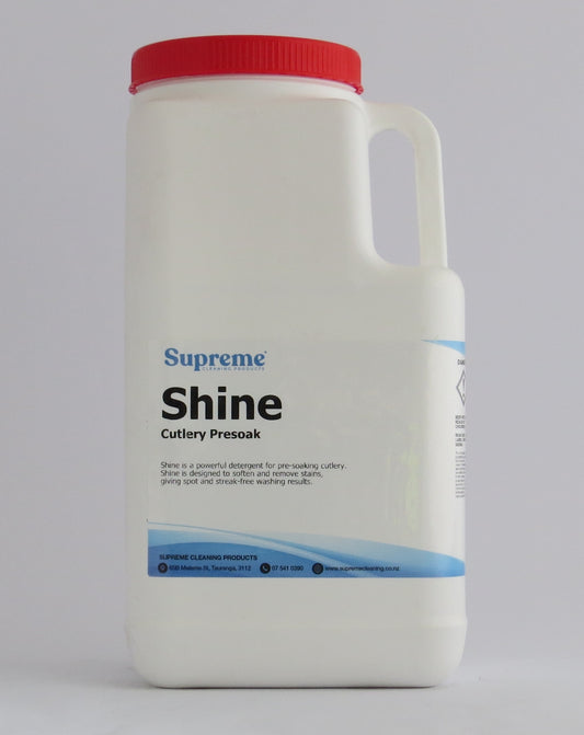 Supreme SHINE Cutlery Pre-soak 5 kg