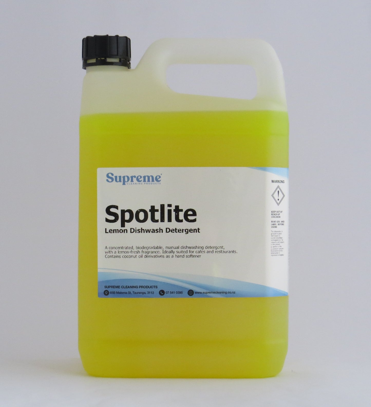 Supreme Spotlite Lemon General Dish Detergent 5 Litres