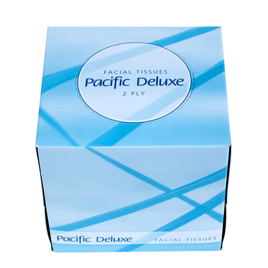 Pacific Deluxe Facial Tissue 2-ply 90 - Case of 48 Packs