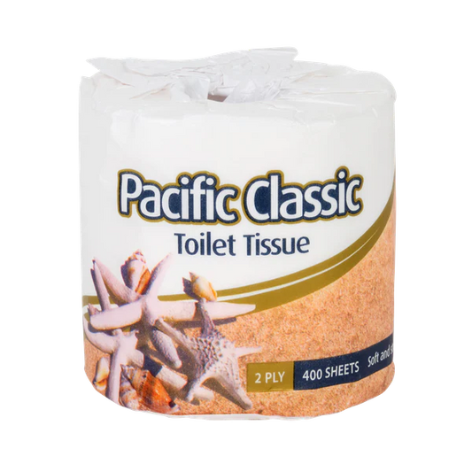 Pacific Classic 2-Ply Toilet tissue. Case of 48 rolls